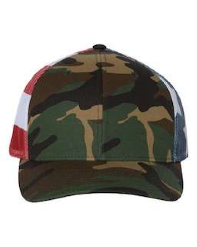 Printed Mesh-Back Trucker Cap