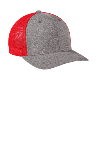 Port Authority Flexfit Melange Mesh Back Trucker Cap C302