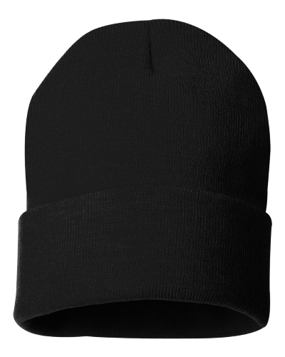 Sportsman – 12” Solid Knit Beanie
