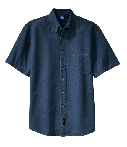 Port & Company Short Sleeve Value Denim Shirt
