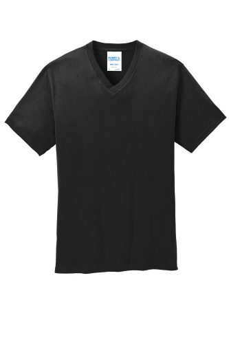 Port & Company 5.4-oz 100% Cotton V-Neck T-Shirt