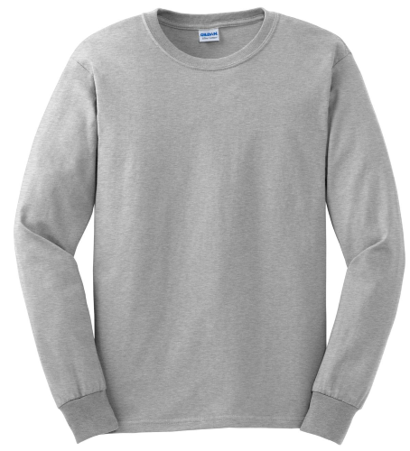 Gildan Ultra Cotton 100% Cotton Long Sleeve T-Shirt