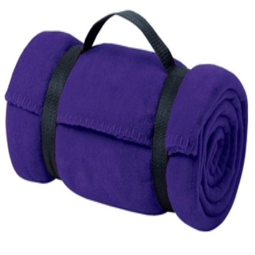 Port & Company Value Fleece Blanket with Strap