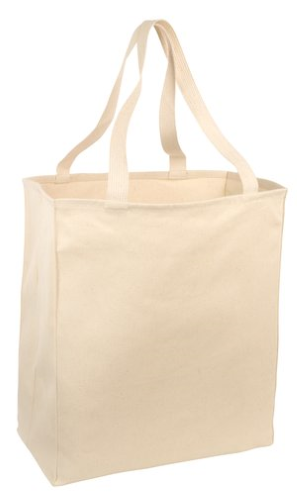 Port & Company Over-the-Shoulder Grocery Tote
