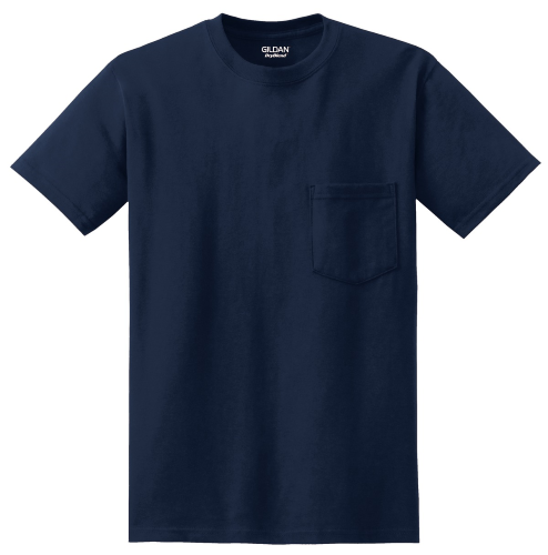Gildan DryBlend 50 Cotton/50 DryBlend Poly Pocket T-Shirt