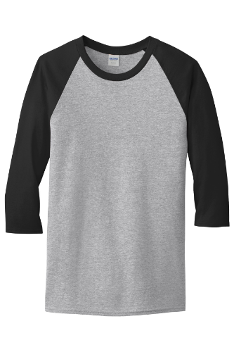 Gildan Heavy Cotton ™ 3/4-Sleeve Raglan T-Shirt