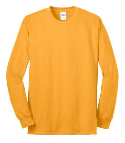 Port & Company Long Sleeve 50/50 Cotton/Poly T-Shirt