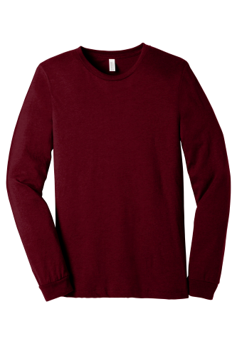BELLA+CANVAS Unisex Heather CVC Long Sleeve Tee BC3501CVC