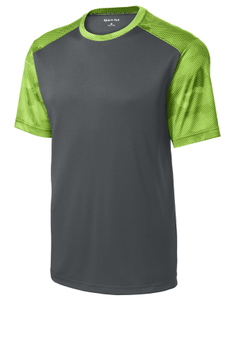 Sport-Tek CamoHex Colorblock Tee
