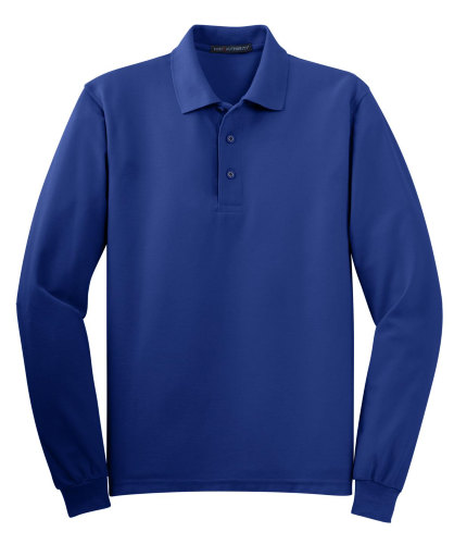 Port Authority Long Sleeve Silk Touch Polo